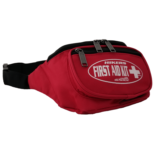 Hiker's First Aid Kit - Red