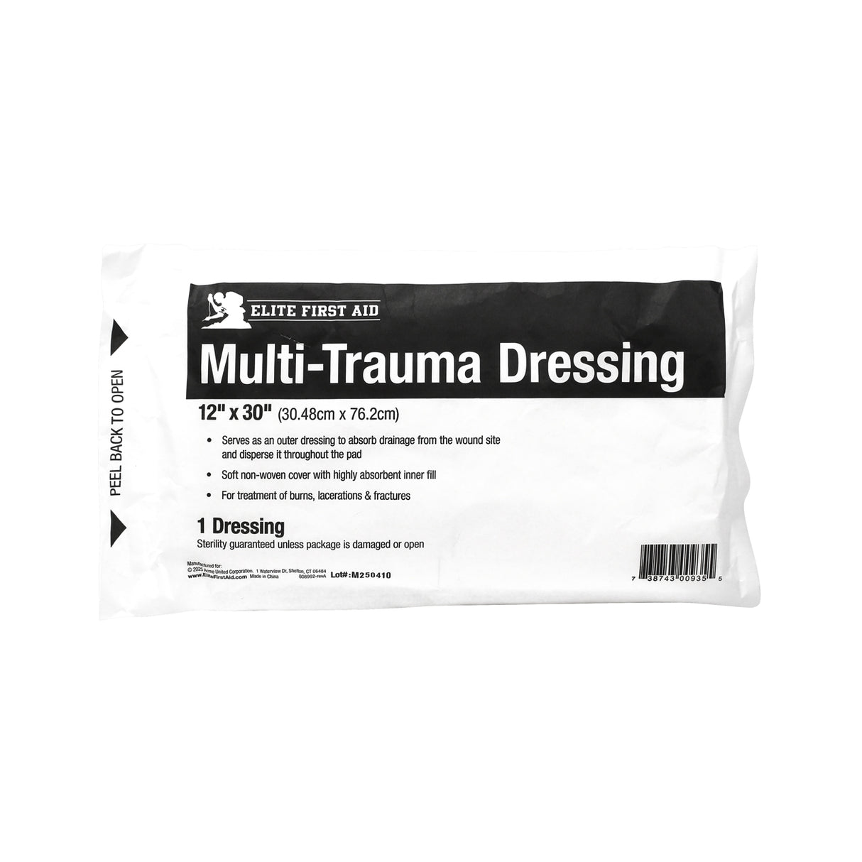 Multi Trauma Dressing 12"x30"