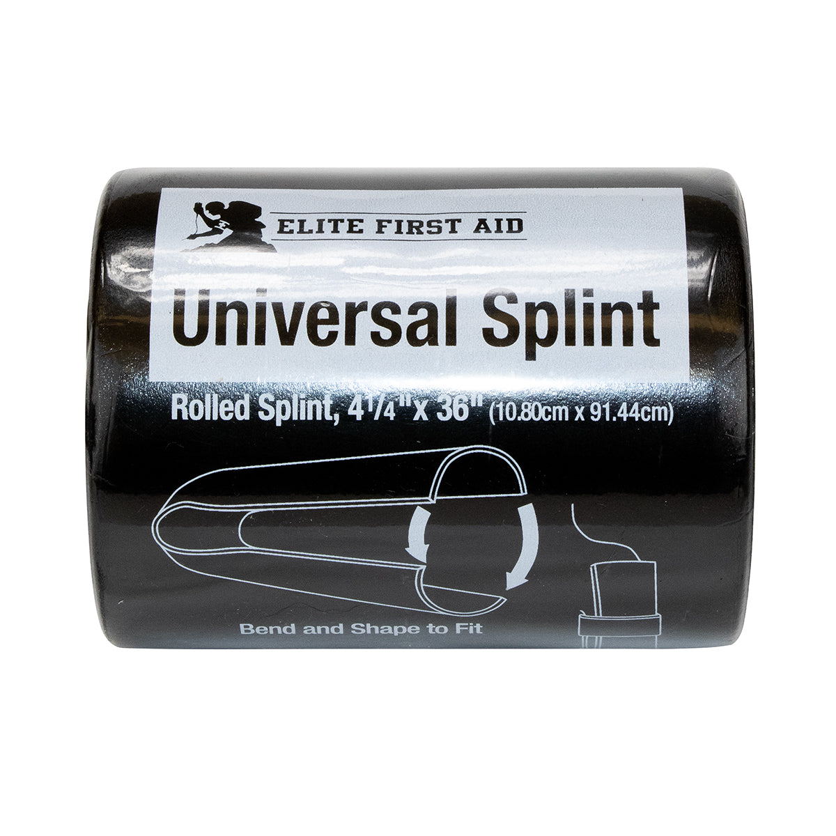 Universal Splint Black 4"x36"