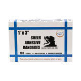 Bandage Strip Adhesive 1"x3", Box of 100