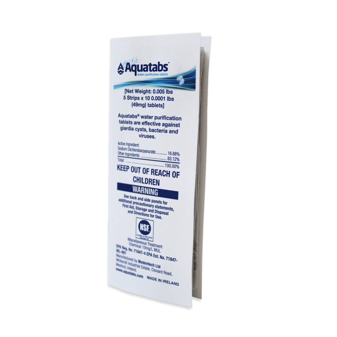 Aquatabs pack of 50