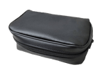 A leather case for a blood pressure kit