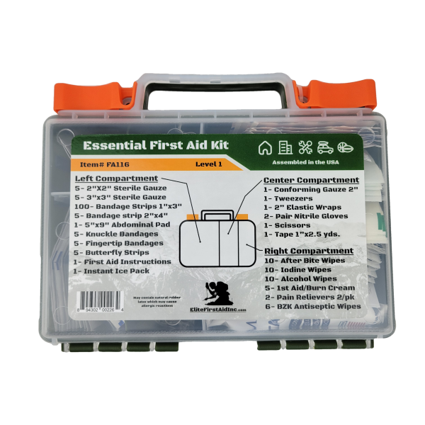 Essential First Aid Kit - Level 1