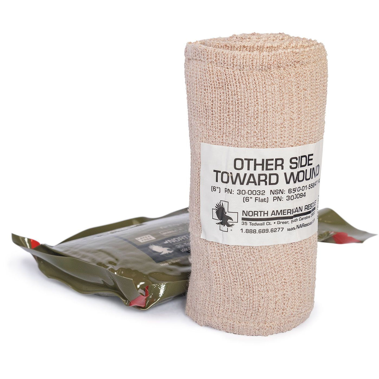 NAR Emergency Trauma Dressing (ETD) - 6" Flat