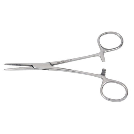 Straight hemostat scissors